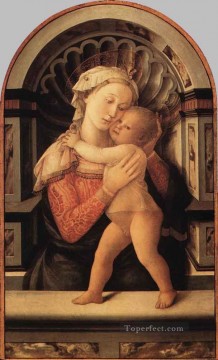 Fra Filippo Lippi Painting - Madonna And Child Renaissance Filippo Lippi